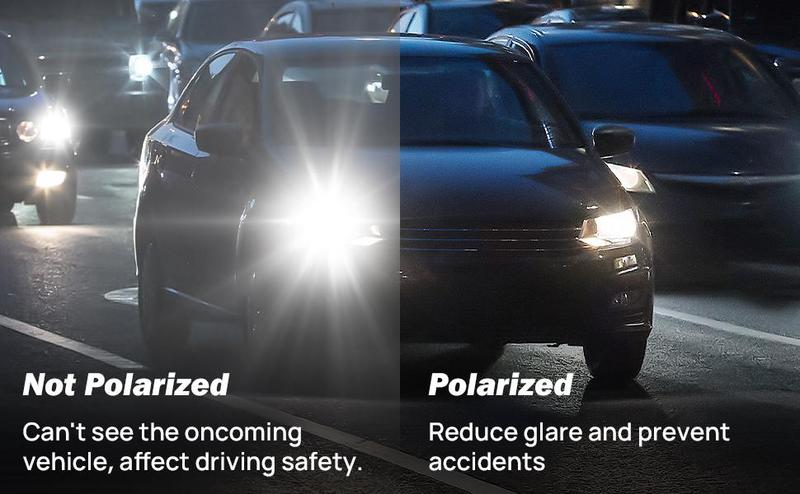 JOYTUTUS Universal Anti-Glare Polarized Car Sun Visor Extender with UV400 Protection 12.6 x 5 Lens Size Quick 5 Sec Install Safe Driving Windshield Shade JOYTUTUS Universal Anti-Glare Polarized Car Sun Visor Extender with UV400 Protection 12.6 x 5 Lens Size Quick 5 Sec Install Safe Driving Windshield Shade