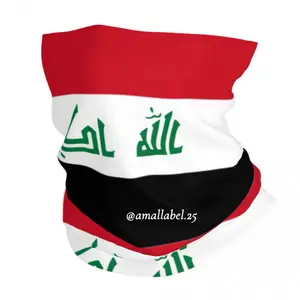 Iraqian Flag Bandana Neck Gaiter