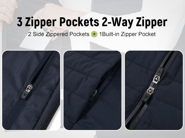 MAELREG Mens Lightweight Puffer Vest Water-Resistant Winter Outerwear Full Zip Sleeveless Jacket for Outdoor Golf SpringStatements MAELREG Mens Lightweight Puffer Vest Water-Resistant Winter Outerwear Full Zip Sleeveless Jacket for Outdoor Golf SpringStatements