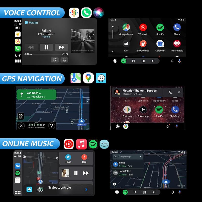 CarPlay Wireless CarPlay Adapter for Factory Wired Cars from 2016 Onwards 2-in-1 Wireless CarPlay & Android Auto Adapter Easier Connectivity Compatibility Stable Faster Automotive