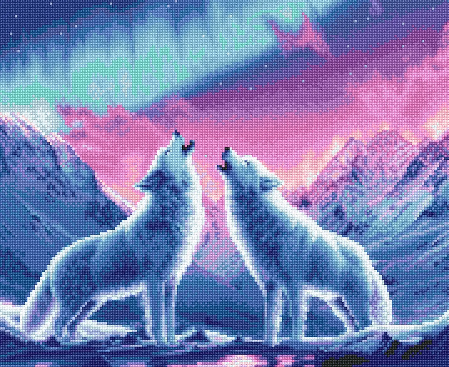 Echo of Ice Ll 64-00 Counted Cross Stitch Kit