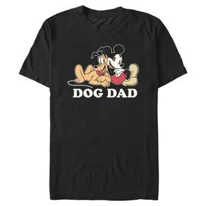 Men's Mickey & Friends Dog Dad Pluto T-Shirt