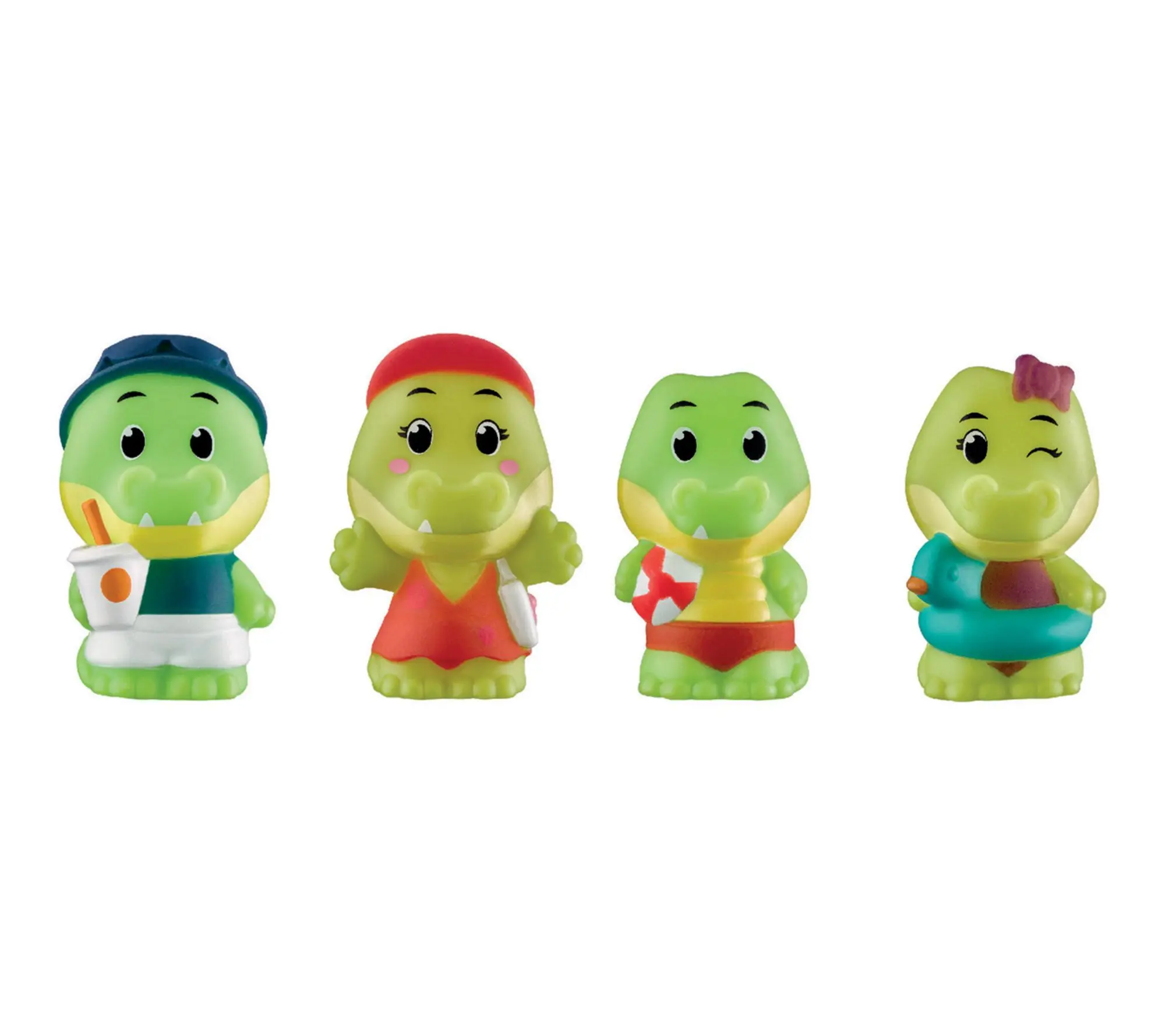 Timber Tots Crocodile Family 4 Character Set Figurines Timber Tots Crocodile Family 4 Character Set Figurines
