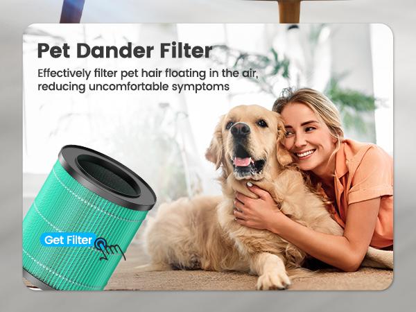 MORENTO MR2566 Air Purifier for Bedroom, Home, Smoke & Pet Dander Odors, Sleep Mode, Portable HEPA, Blue Ambient Light, Sleeping Mode#TikTokShopBlackFriday