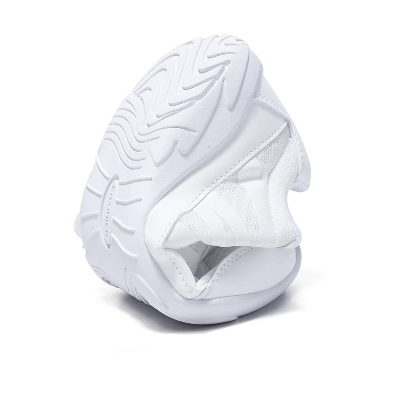 BAXINIER Youth Girls White Cheerleading Shoes Breathable Youth Cheer Competition Sneakers Athletic Training Dance Tennis Walking Cheerleading Shoes for Girls dance shoe