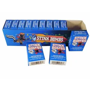 💣 Wholesale Display Case of 36 Glass Stink Bombs (12 Boxes of 3)