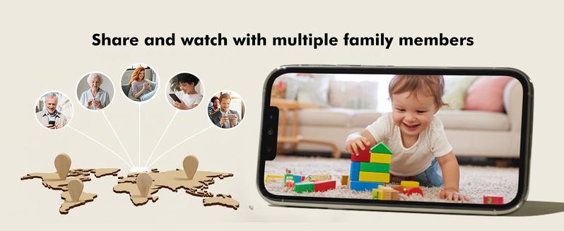 2.5K 4MP Indoor WiFi Security Camera with 6000mAh Battery, Dual-Band (2.4G/5G WiFi) Battery-Powered Security Camera, 360° Surveillance Camera for Baby & Pet Monitoring, Color Night Vision, AI Motion Detection camara de seguridad de casa