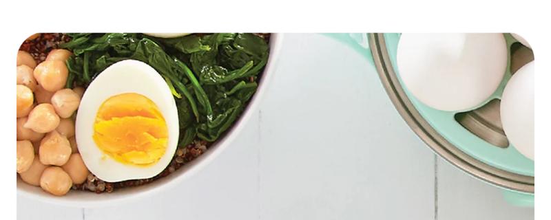 DASH Rapid Egg Cooker: 7 Egg Capacity Electric Egg Cooker for Hard Boiled Eggs, Poached Eggs, Scrambled Eggs, or Omelets with Auto Shut Off Feature