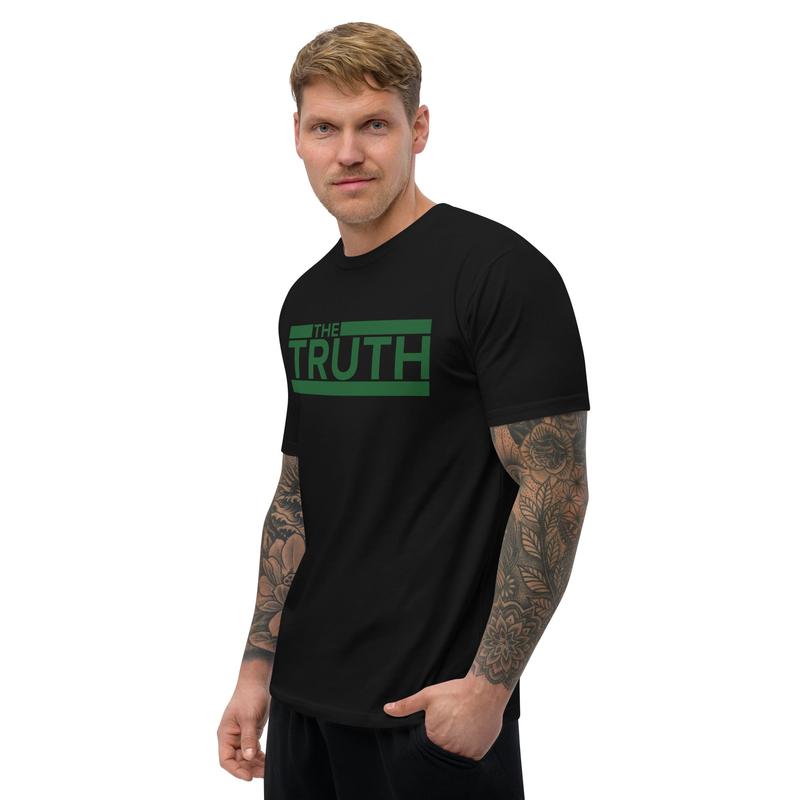 "Truth" Form Fit T-shirt - Black/Hunter