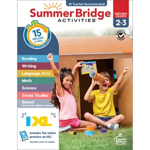Summer Bridge Activities Workbook, Grade 2-3 (160 pages)