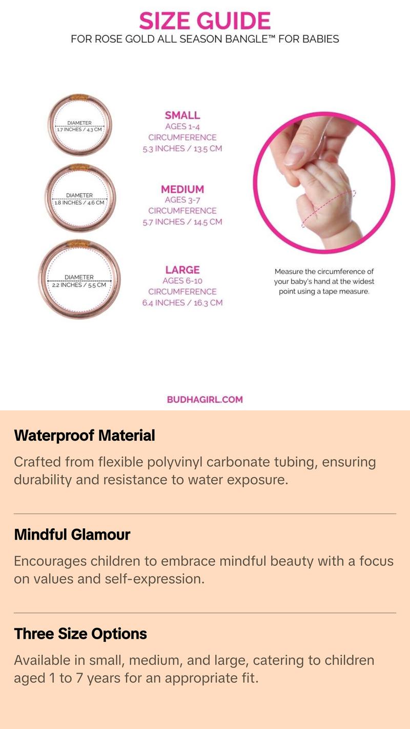 Rose Gold All Season Bangle™ (ASB™) for Kids