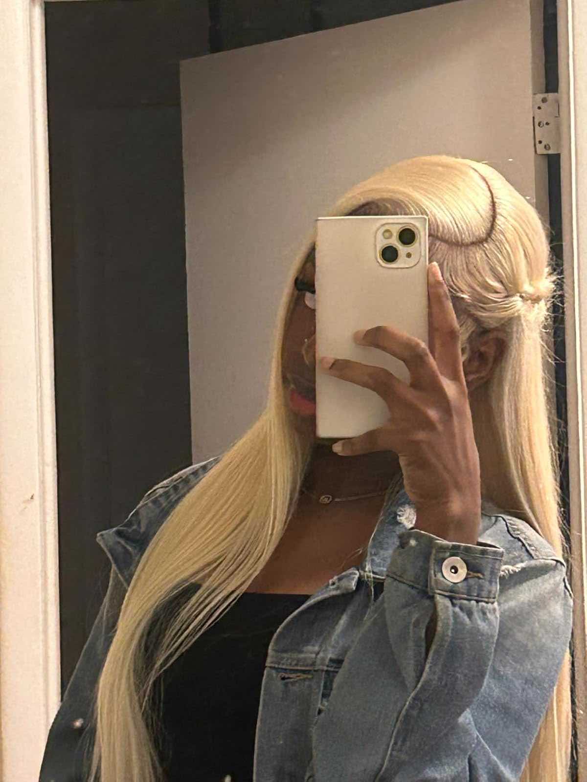 【30“ Only $169】Mamushow 200% Density 13x6 Blonde Lace Frontal Wigs Human Hair 613 Straight Hd Transparent Lace Frontal Wig Pre Plucked With Baby Hair 30 Inch