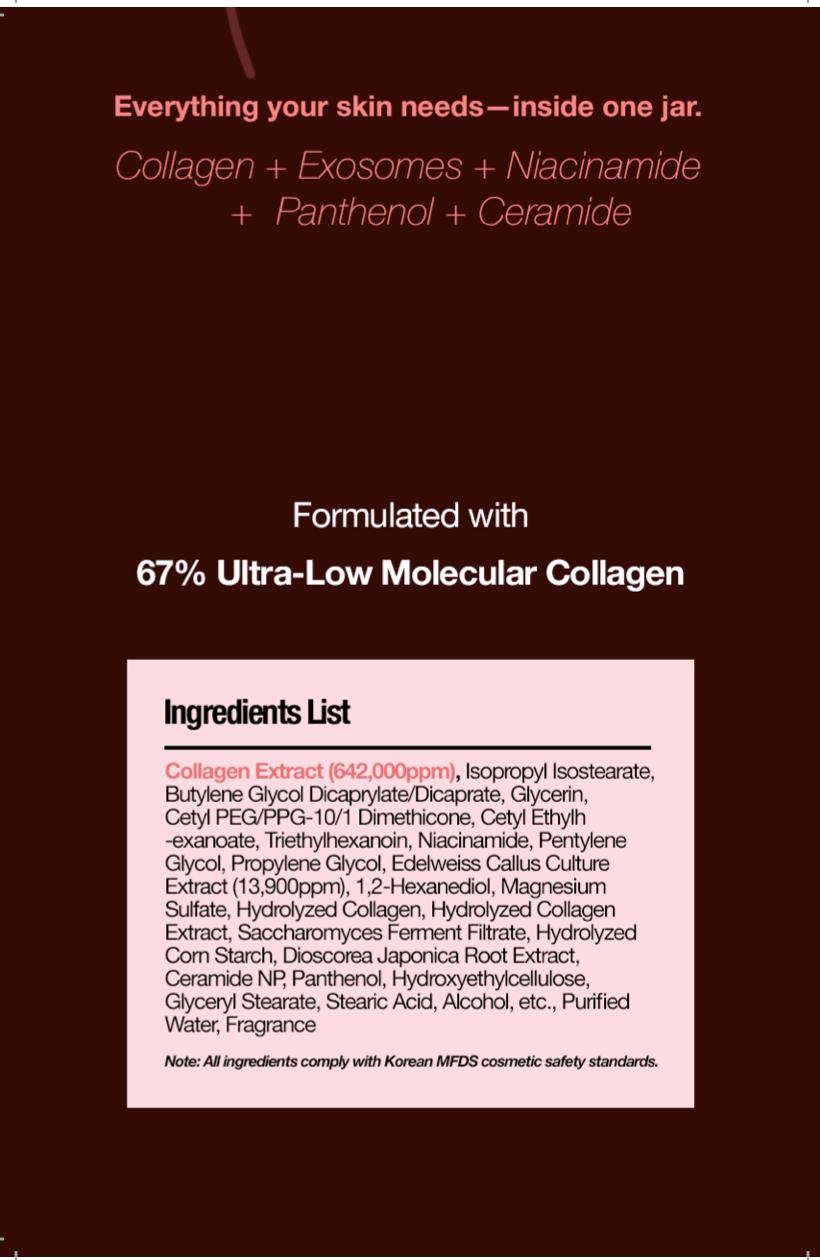 KI Exo-Laggen Repair Cream with Ectoin & Panthenol – Korean Sensitive Skin Recovery Moisturizer