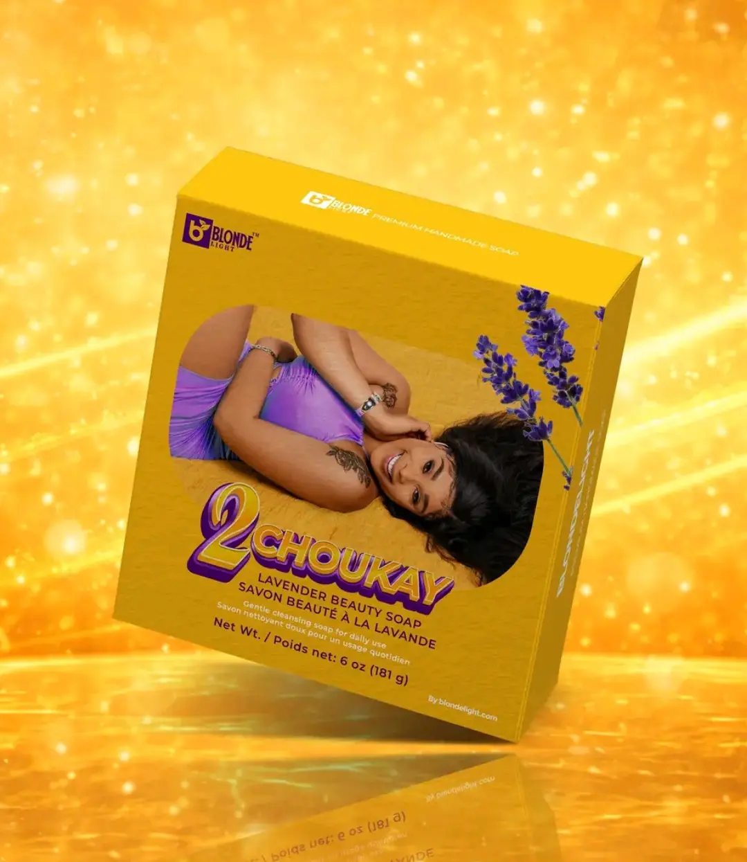 BlondeLight Soap 2Choukay handmade for Body and Face, Bondenators, blondedyferdinand, blondesnap - worldcashop Usa