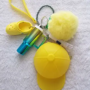 LipsGal Cosmetics LLC Ballcap Boom Keychain