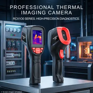 Professional Thermal Imaging Camera 256x192 Native IR Resolution, 25Hz High Refresh Rate Handheld Infrared Camera, AI 320x240 Ultra-Clear Heat Vision for Home Inspection, Auto Repair, HVAC & Electrical