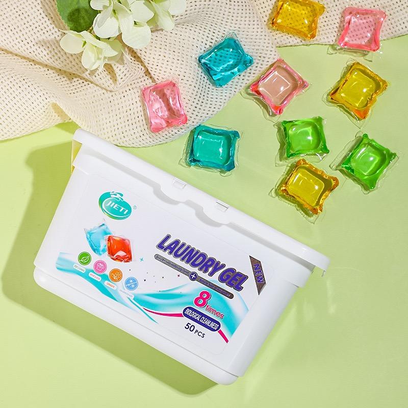 Laundry Detergent Pods 5-in-1 – No-Mess Pre-Measured Capsules for Powerful Clean & Long-Lasting Freshness