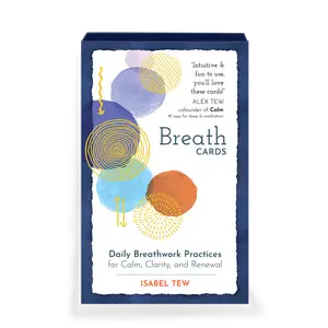 Breath Cards: Daily Breathwork Practices for Calm, Clarity, and Renewal by Isabel Tew (Deck of Cards)