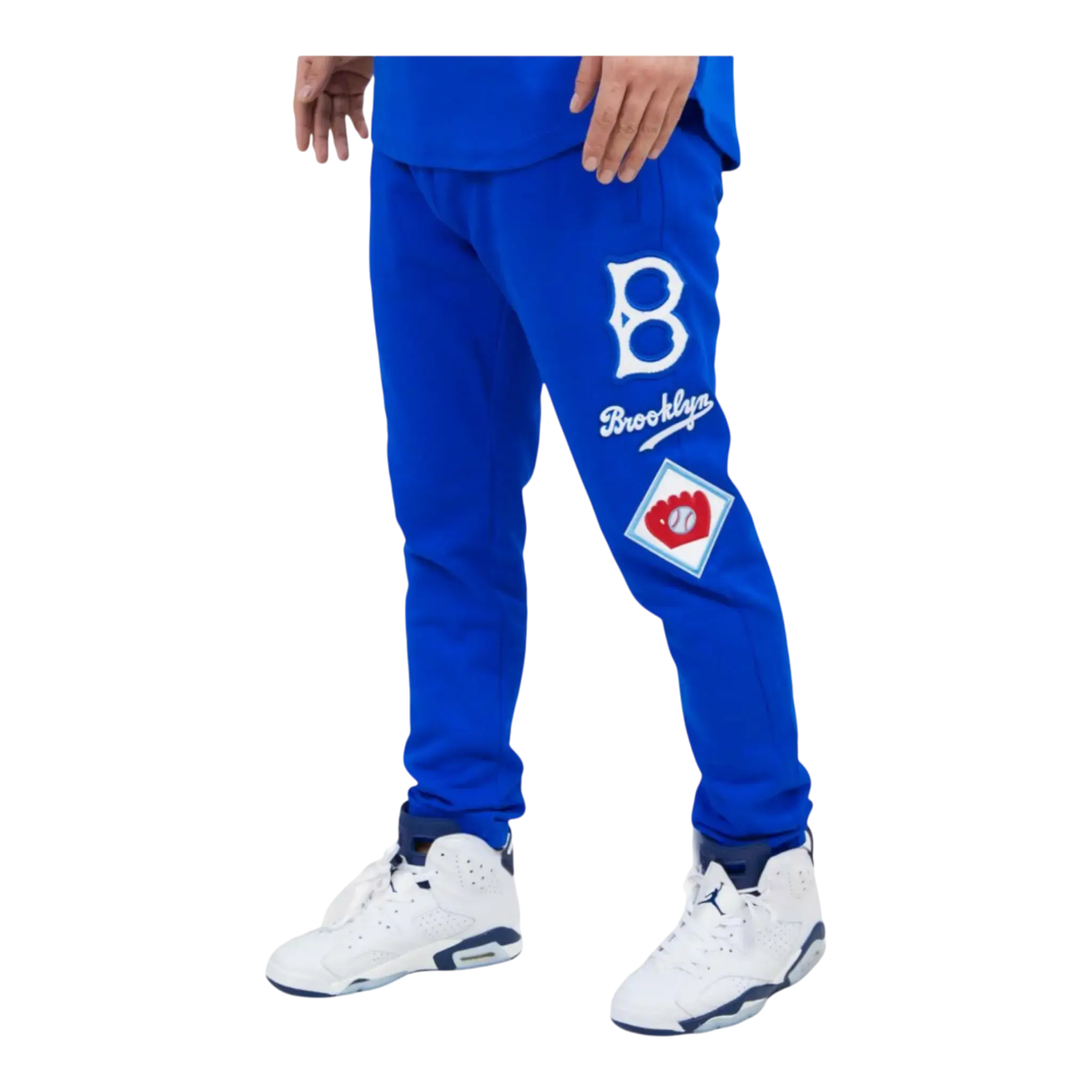 Pro Standard MLB Brooklyn Dodgers Retro Classic Sweatpants in Royal Blue | Men's