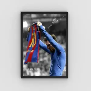 Lionel Messi Poster, Football Poster