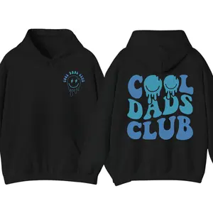 Cool Dads Club Hoodie, Funny Dad Graphic Pullover, Retro Father’s Day Hoodie, Cool Dad Gift, Vintage Style Casual Streetwear Hoodie