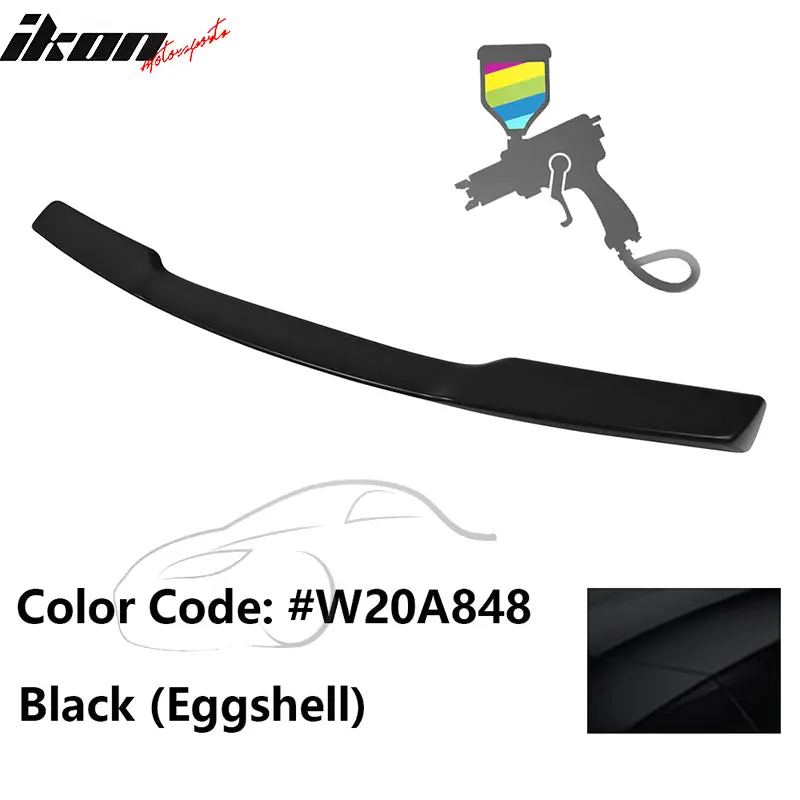 Painted #W20A848 Black (Eggshell)