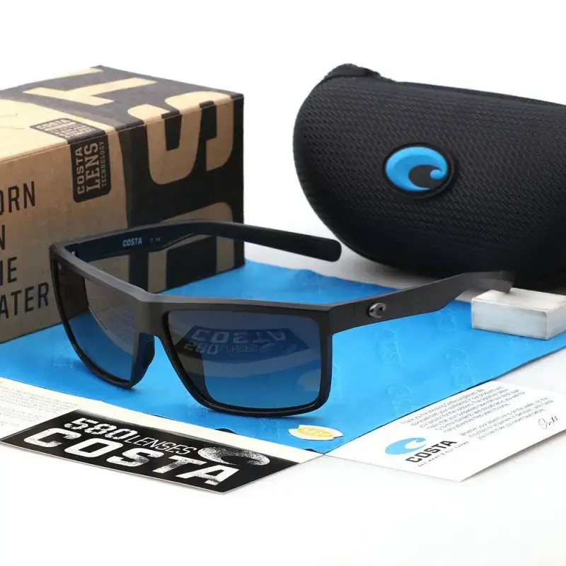 New Full Box Costa Del Mar Rinconcito Polarized Sport Sunglasses UV Protection Fishing Driving Outdoor Shades for Men Women