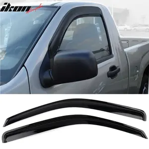 Visor Window for Chevy Silverado GMC Sierra 2014-2019 Extended Cab Tape On