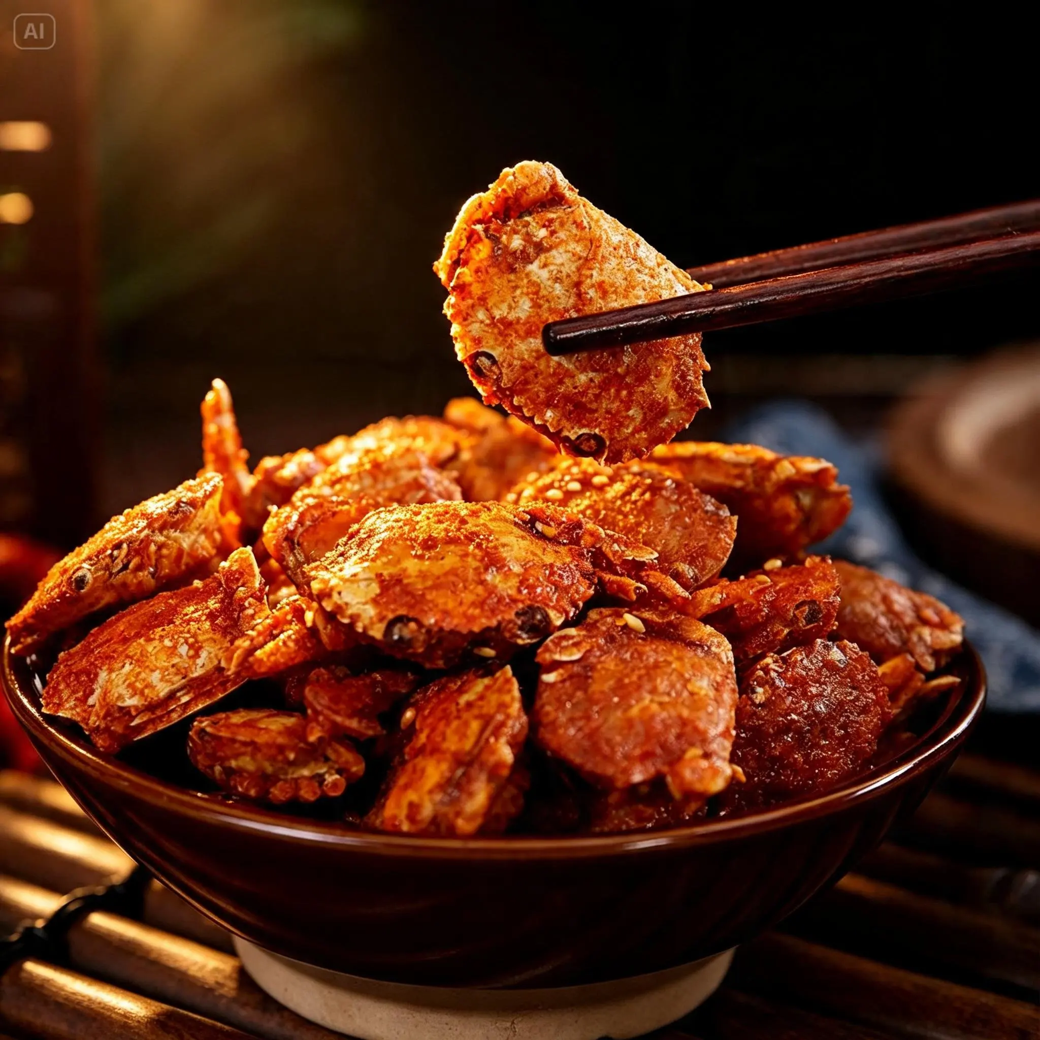 Rich in calcium and protein: An excellent source of calcium and a delicious snack suitable for all ages. Individually packaged for convenient portability—replenish your energy anytime. – Spicy Sea Crab-VSA