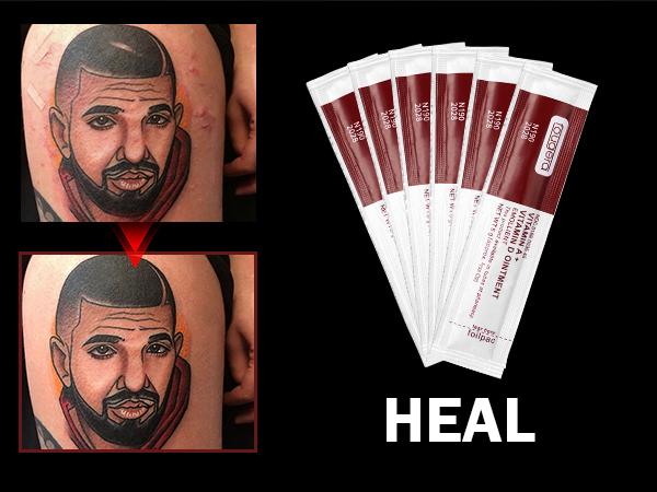 【Tattoo Kit Gift Box】Tattoo Aftercare 2.6oz Cream for Before, During, and After Tattoo Process - Scar Repair, Gel, and Protective Balm for New & Older Tattoos Liptattoo