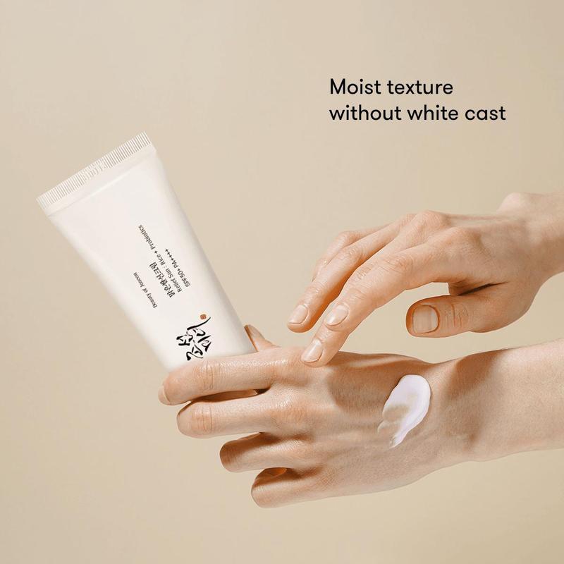 Beauty of Joseon Rice Sunscreen SPF50+ PA++++ - Lightweight Korean Sun Protection, Hydrating, No White Cast, Calming, Antioxidant, 50ml, Suitable for Multiple Skin Types, Silky Texture, Niacinamide & Probiotics, Smooth Beauty of Joseon Rice Sunscreen SPF50+ PA++++ - Lightweight Korean Sun Protection, Hydrating, No White Cast, Calming, Antioxidant, 50ml, Suitable for Multiple Skin Types, Silky Texture, Niacinamide & Probiotics, Smooth