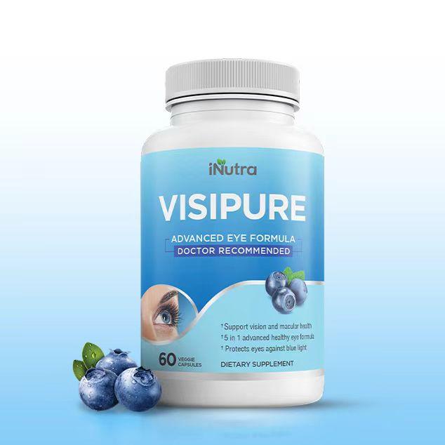 VisPure-Eye Health & Vision Health Support Supplement - Promote Healthy Eyesight & Clear Vision - Help Reduce Eye Strain, Eye Pressure, Dry Eyes, & Blurred Vision