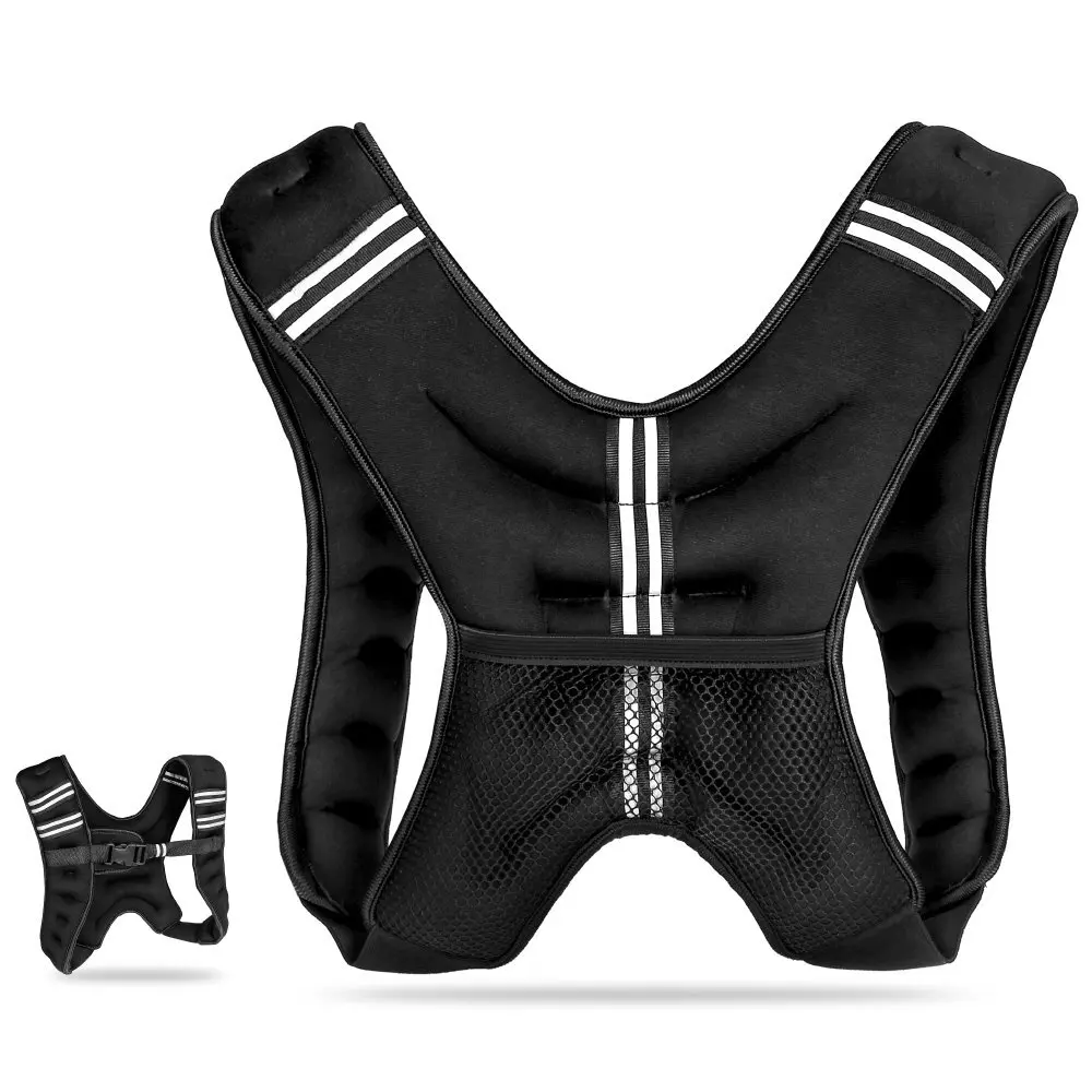 JBM 12LB Neoprene Weighted Vest for Fitness