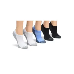 Nurse Mates Compression Anklet Socks 5-Pack — 15mmHg Support — Antimicrobial — Healthcare Professional