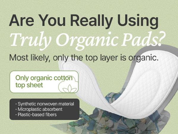 [INERTIA] 100% Organic Cotton Cover-to-Core The Prism Pads Selection - LABOCELL CORE Plant-Based High Absorbency Premium Feminine Hygiene Pads, Ultra-Thin & Snug Fit, Biodegradable Absorbent, Clinically Tested, MADE IN KOREA, By Female Scientists