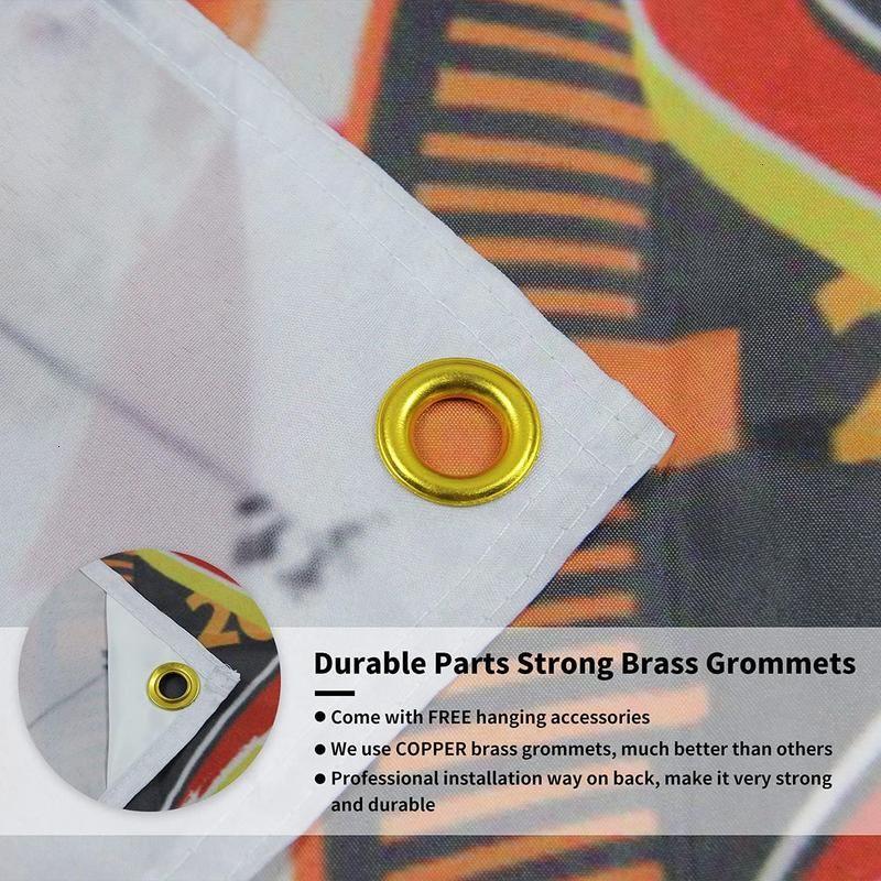 Double Sided Straw Hat Flag: Fun Party & Nautical Decor