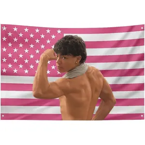 Decor Tapestry Interesting National Malachi Flag Wall Tapestry, 4.17 x 5 Ft,Barton Poster Flag Gift for Room Decor,College Dorm Decor Tapestry, Bedroom,Indoor and Outdoor, Funny Party Tapestry Decoration Items Modern Stripe Design