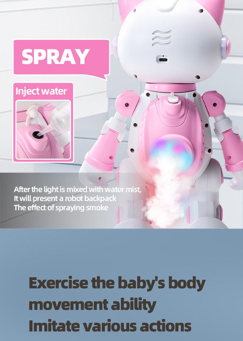 Robot for Kids Programmable Interactive STEM RC Robot Voice Control Control Gifts for Boys Girls 6-15 EnhancesReaction Ability and Creativity Home  Figurines Miniature Models Household Supplies Decorations  Figurines Statues Doll Decorations