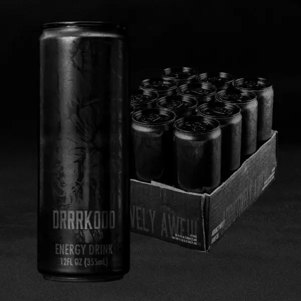【NEW】DRRRK000 ENERGY DRINK | CITRUS GINSENG- 150mg caffeine, traditional Herbs & Spices,cafeinated mocktail- coffee & alcohol alternative - complicated flavors, 12oz 12 Pack
