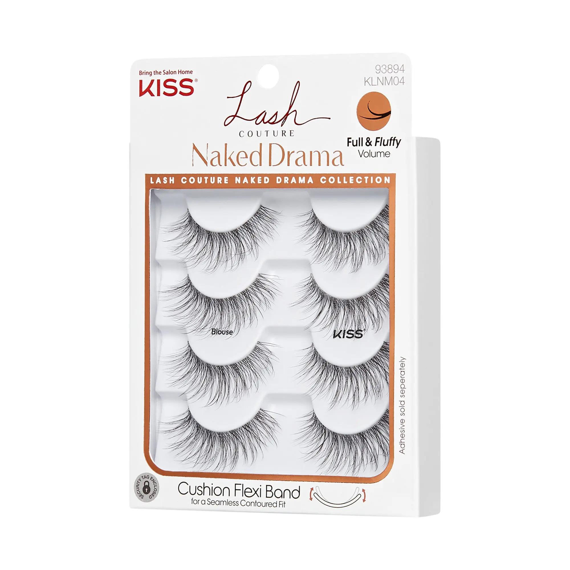 Kiss Lash Couture Naked Drama False Eyelashes Multipack - Blouse