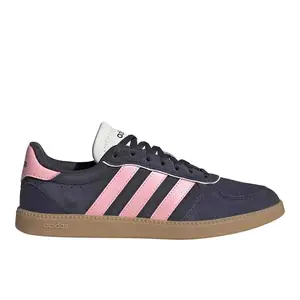 adidas Womens Breaknet Sleek Lace Up Sneakers Shoes Casual - Blue