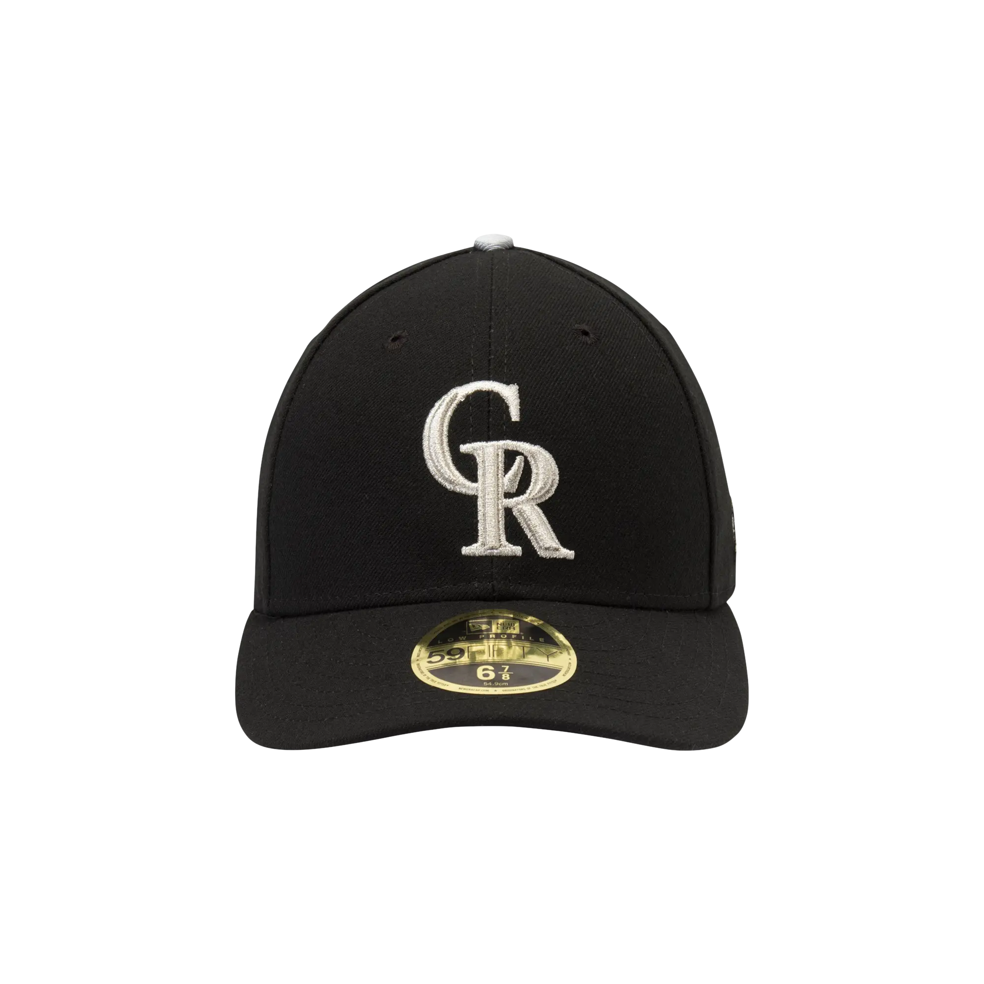 59FIFTY Colorado Rockies Low Profile Authentic Collection Fitted Hat "Black" NE990