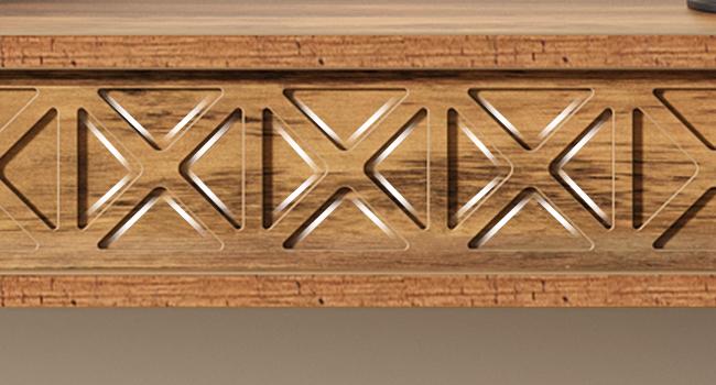 LITTLE TREE Farmhouse Console Table, 71-Inch Extra Long Entryway Table with Storage, 2-Tier Narrow Sofa Table Behind Couch, Wooden Accent Table for Living Room, Hallway, Foyer