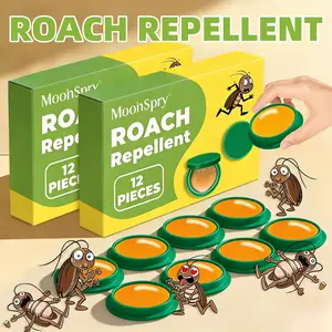 One feeds, all perish！MoonSpry Roach Repellent, Domestic Dormitory Kitchen Powerful Cleaning Cockroach Exterminator Cockroach Gel Bait Pest Control Kit killer Cockroach medicine