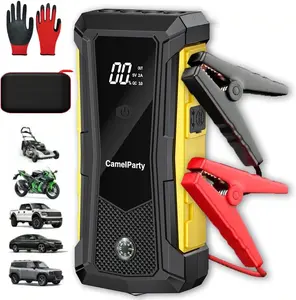 accessories  car battery jumper 12V Lithium Battery Booster Pack, Portable Jump Box, 12000mAh Power Bank & Jumper Cables  Suitable for Car/SUV, Motorcycles, Trucks, Yacht car tools jump starter car kit car battery jumper  cars accessories Seat Set sedan