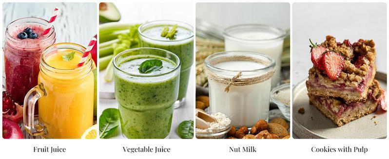 GDOR Cold Press Juicer 5.3" Wide Chute 150NM Motor High Yield Easy Clean Slow Masticating Extractor with Anti-Drip Spout & 41oz Hopper GDOR Cold Press Juicer 5.3" Wide Chute 150NM Motor High Yield Easy Clean Slow Masticating Extractor with Anti-Drip Spout & 41oz Hopper