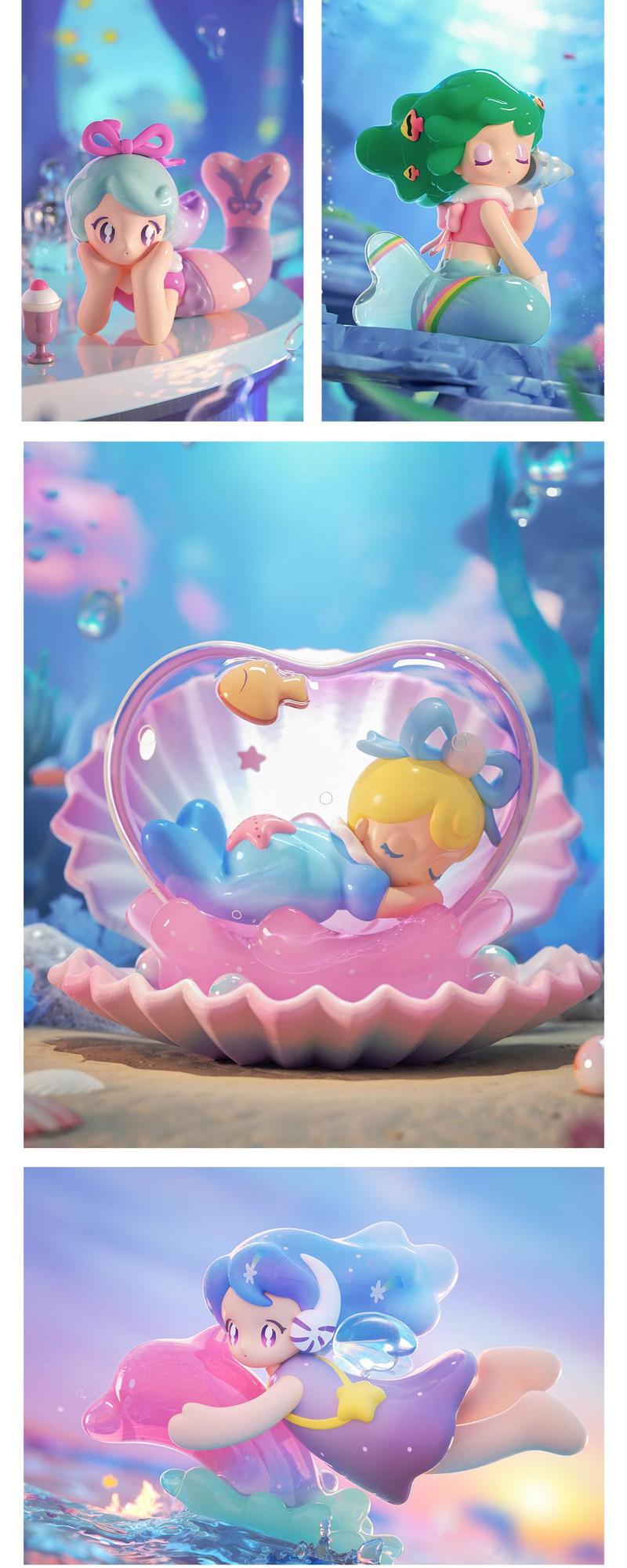 [FINDING UNICORN] 【Live Unboxing】AAMY Mind of The Sea Series Blind Box Cute Figures Desktop Ornament Collectible Toys Birthday Gifts H4TV9HDVZV