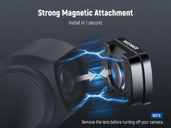 NEEWER FL-B09 Filter Set with 0.75x Wide Angle Lens for DJI Osmo Pocket 3, CPL, Variable ND2-ND32 & Black Diffusion 1/4 Filter Kit for Vlog, Travel Filming & Content Creation