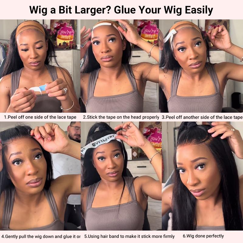 [Spring 2026] Alipearl Hair 250% Density 13x4 Lace Frontal Wig Glueless Pre Braided Straight 13x6 Lace Front Wig Stylist Wig Pre Cut Pre Styled