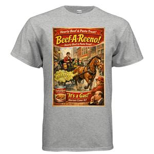Beef A Reeno Tshirt casual crewneck short sleeve t-shirt top trendy Themed Witty unisex design Menswear Classic Cotton Streetwear graphic apparel t-shirt cotton men oversized tshirt unisex graphic graphic tee shirt oversized shirts unisex casual apparel